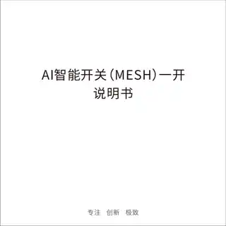 AE智能开关(MESH) 一开